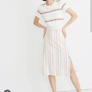 - Madewell skirt- side buttons